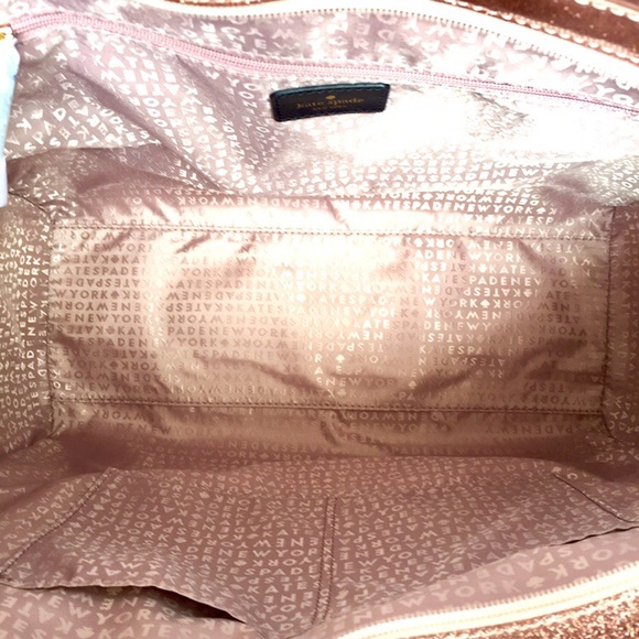 💖KATE SPADE💖 Glitter Rose Gold Mavis St. Taden - Picture 6 of 8